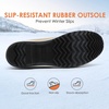 image:imageDREAM PAIRS Womens Mid Calf Duck Winter BootsBeigeWhite