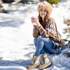 image:imageDREAM PAIRS Womens Mid Calf Duck Winter BootsBeigeWhite