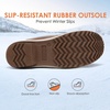 image:imageDREAM PAIRS Womens Mid Calf Duck Winter BootsTanKhaki