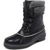 image:imageDREAM PAIRS Womens Mid Calf Duck Winter BootsBlack