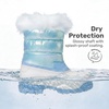 image:imageDREAM PAIRS Girls Snow Waterproof Winter BootsBlue