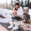 image:imageDREAM PAIRS Girls Snow Waterproof Winter BootsWhite