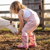 image:imageDREAM PAIRS Kids Rubber Rain BootsPinkUnicorns