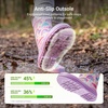 image:imageDREAM PAIRS Kids Rubber Rain BootsPurpleRainbow