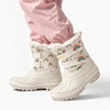 image:imageDREAM PAIRS Unisex Snow Waterproof Winter BootsBeigeRainbow