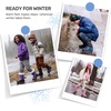 image:imageDREAM PAIRS Unisex Snow Waterproof Winter BootsBlackGreyRoyal