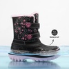 image:imageDREAM PAIRS Unisex Snow Waterproof Winter BootsBlackPink