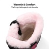 image:imageDREAM PAIRS Unisex Snow Waterproof Winter BootsBlackPink