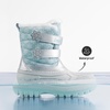 image:imageDREAM PAIRS Unisex Snow Waterproof Winter BootsBlueWhite