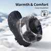 image:imageDREAM PAIRS Unisex Snow Waterproof Winter BootsGreyOrange