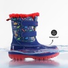 image:imageDREAM PAIRS Unisex Snow Waterproof Winter BootsNavyRed