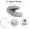 image:imageDREAM PAIRS Womens Arch Support Cushion Flip FlopsGrey