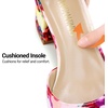 image:imageDREAM PAIRS ANNEE Pointed Toe Low Chunky Heel PumpsFloral