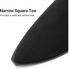 image:imageDREAM PAIRS Suede Knee High Fall Tall Boots for WomenBlack