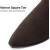 image:imageDREAM PAIRS Suede Knee High Fall Tall Boots for WomenDark Brown