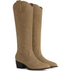 image:imageDREAM PAIRS Suede Knee High Fall Tall Boots for WomenTaupe