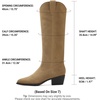 image:imageDREAM PAIRS Suede Knee High Fall Tall Boots for WomenTaupe