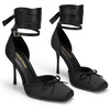 image:imageDREAM PAIRS Womens Ballet High Heels Closed Toe PumpsBlack