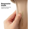 image:imageDREAM PAIRS Womens Ballet High Heels Closed Toe PumpsNude