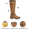 image:imageDREAM PAIRS Womens Knee High Boots Wide Calf Tall BootsCamelwidet