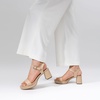 image:imageDREAM PAIRS Womens Platform Block Chunky Heels SandalsNude