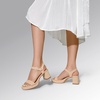 image:imageDREAM PAIRS Womens Platform Block Chunky Heels SandalsNudenubuck