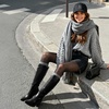image:imageDREAM PAIRS Womens Slouchy KneeHigh Chunky Heel BootsBlackpu