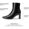 image:imageDREAM PAIRS Womens Square Toe Block Heel Ankle BootsBlackpu