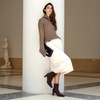 image:imageDREAM PAIRS Womens Square Toe Block Heel Ankle BootsBrown