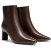 image:imageDREAM PAIRS Womens Square Toe Block Heel Ankle BootsChocolate