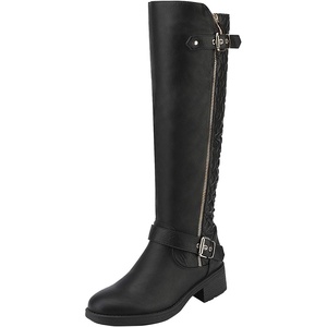 image:imageDREAM PAIRS Womens Knee High Boots Wide Calf Tall BootsBlack
