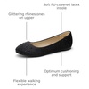 image:imageDREAM PAIRS Ballet Flats for Women Rhinestone Round Toe SlipOn Dressy Comfortable Shoes for Wedding Formal Prom Daily WorkBlack
