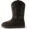 image:imageDREAM PAIRS Cowboy Boots for Women Western Winter BootsBrown