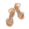 image:imageDREAM PAIRS Girls Dress Sandals BowChampagnepu