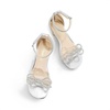 image:imageDREAM PAIRS Girls Dress Sandals BowSilver
