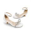image:imageDREAM PAIRS Girls Dress Sandals BowWhite