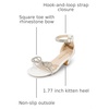 image:imageDREAM PAIRS Girls Dress Sandals BowWhite