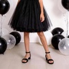 image:imageDREAM PAIRS Girls Sandals Low Heel Dress PumpsBlack