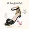 image:imageDREAM PAIRS Girls Sandals Low Heel Dress PumpsBlack