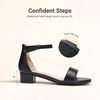 image:imageDREAM PAIRS Girls Sandals Low Heel Dress PumpsBlack