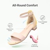 image:imageDREAM PAIRS Girls Sandals Low Heel Dress PumpsNude