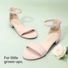 image:imageDREAM PAIRS Girls Sandals Low Heel Dress PumpsNude