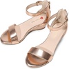 image:imageDREAM PAIRS Girls Wedge Platform SandalsChampagne