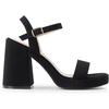 image:imageDREAM PAIRS Heels for Women Block Chunky Platform SandalBlacknubuck