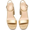 image:imageDREAM PAIRS Heels for Women Block Chunky Platform SandalGold