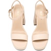 image:imageDREAM PAIRS Heels for Women Block Chunky Platform SandalNude