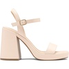 image:imageDREAM PAIRS Heels for Women Block Chunky Platform SandalNude