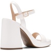 image:imageDREAM PAIRS Heels for Women Block Chunky Platform SandalWhite
