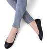 image:imageDREAM PAIRS Womens Ballet Flats ShoesBlackPu