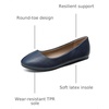 image:imageDREAM PAIRS Womens Ballet Flats ShoesNavyPu